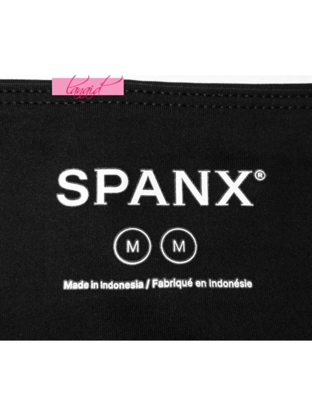 Spanx Booty Boost Side Pockets 7/8 Leggings Very Black High-Rise Waist Shapewear - Picture 10 of 12